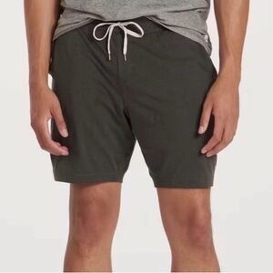 Vuori Ponto Performance Short 7" Dark Green Sz Small